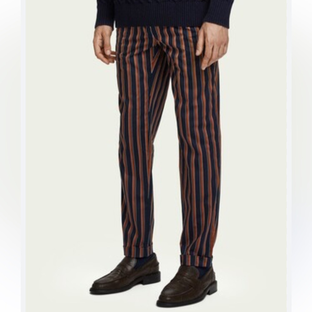 Scotch & Soda‎ Amsterdam Couture Stuart stripe soft corduroy pants 29 X 34 / 31”
